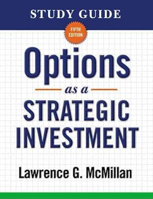 Immagine del venditore per Options As a Strategic Investment venduto da GreatBookPricesUK