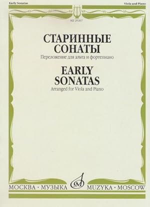 Bild des Verkufers fr Early Sonatas: Arranged for Viola and Piano/Ed. by M.Reitih zum Verkauf von Ruslania