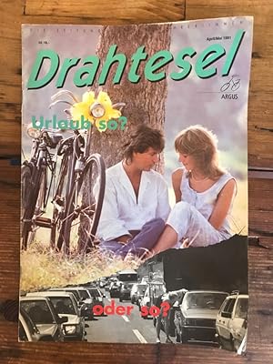 Bild des Verkufers fr Drahtesel - Die Zeitung fr Radfahrer/Innen, 8. Jahrgang, Heft April/ Mai 1991: Inhalt: Urlaub so? oder so? zum Verkauf von Antiquariat Liber Antiqua