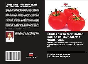 Bild des Verkufers fr tudes sur la formulation liquide de Trichoderma viride Pers. zum Verkauf von moluna