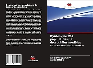 Imagen del vendedor de Dynamique des populations de drosophiles modles a la venta por moluna