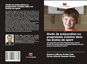 Imagen del vendedor de Stade de prparation au programme scolaire dans les coles de sport a la venta por moluna