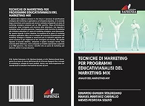 Seller image for TECNICHE DI MARKETING PER PROGRAMMI EDUCATIVIANALISI DEL MARKETING MIX for sale by moluna