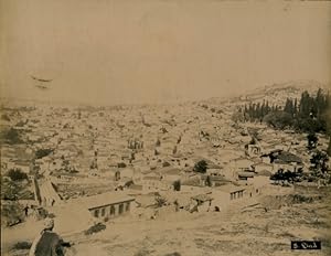 Foto um 1890, Jules Lind, Smyrna Izmir Türkei, Gesamtansicht