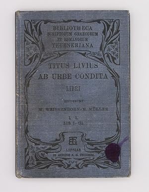 Seller image for Ab urbe condita; Editionem primam curavit Guilelmus Weissenborn; Editio altera, quam curavit Mauritius Mller; for sale by Schtze & Co.