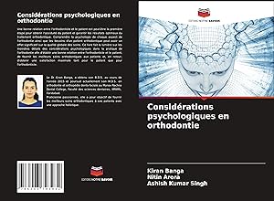 Bild des Verkufers fr Considrations psychologiques en orthodontie zum Verkauf von moluna