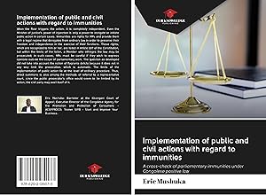 Bild des Verk�ufers f�r Implementation of public and civil actions with regard to immunities zum Verkauf von moluna