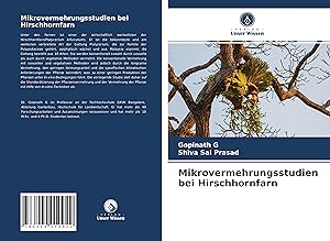 Seller image for Mikrovermehrungsstudien bei Hirschhornfarn for sale by moluna
