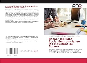 Seller image for Responsabilidad Social Empresarial en las Industrias de Sonora for sale by moluna