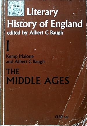 Bild des Verkufers fr The middle Ages. The Old English Period (to 1100); The Middle English Period (1100-1500) A Literary History of England; Volume 1; zum Verkauf von books4less (Versandantiquariat Petra Gros GmbH & Co. KG)