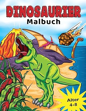 Bild des Verkufers fr Dinosaurier Malbuch zum Verkauf von moluna