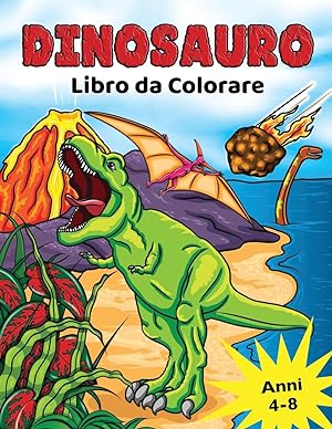 Bild des Verkufers fr Dinosauro Libro da Colorare zum Verkauf von moluna