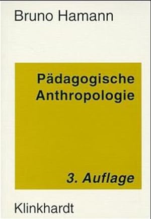 Seller image for Pdagogische Anthropologie for sale by Versandantiquariat Felix Mcke