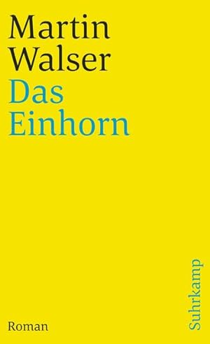 Seller image for Das Einhorn. Roman. for sale by Versandantiquariat Felix Mcke