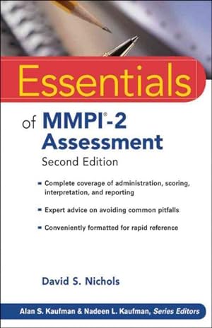 Seller image for Essentials of MMPI-2 Assessment for sale by GreatBookPrices