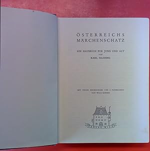 Bild des Verkufers fr sterreichs Mrchenschatz - Ein Hausbuch fr Jung und Alt. 3. Auflage. zum Verkauf von biblion2