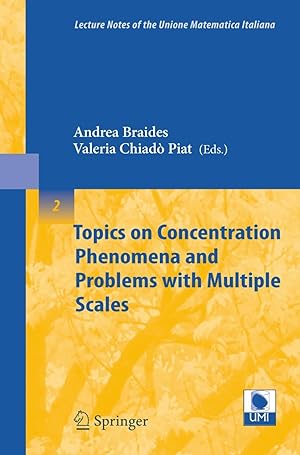 Bild des Verkufers fr Topics on Concentration Phenomena and Problems with Multiple Scales zum Verkauf von moluna