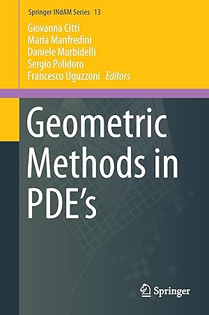 Image du vendeur pour Geometric Methods in PDE s mis en vente par moluna