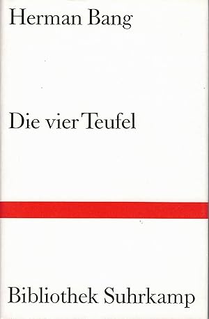 Bild des Verkufers fr Die vier Teufel. Novelle. zum Verkauf von Versandantiquariat Neumann/Hnnige