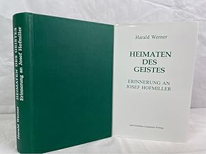 Heimaten des Geistes : Erinnerung an Josef Hofmiller.