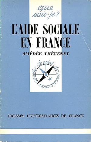 Aide sociale en France (L'), "Que Sais-Je ?" n°1512