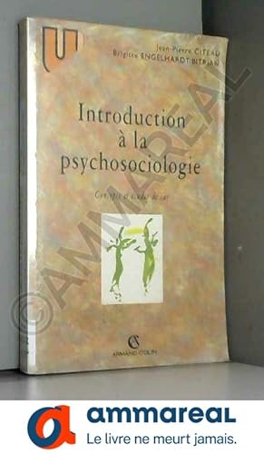 Image du vendeur pour Introduction  la psychosociologie, concepts et tudes de cas mis en vente par Ammareal