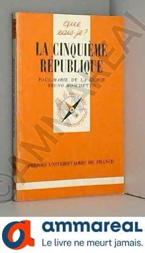 Seller image for La Ve Rpublique for sale by Ammareal