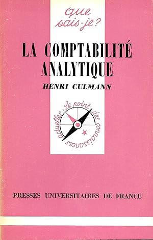 Comptabilité analytique (La), "Que Sais-Je ?" n°1556