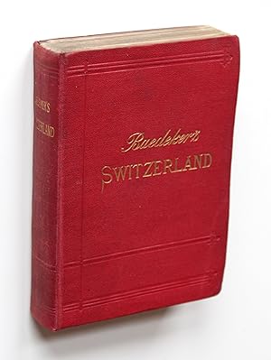 Bild des Verkufers fr Switzerland and the adjacent portions of Italy, Savoy, and Tyrol. Handbook for travellers. 17th edition. zum Verkauf von Versandantiquariat Hsl