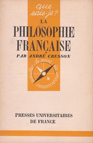 Philosophie française (La), "Que Sais-Je ?" n°170