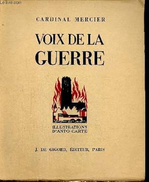 Bild des Verkufers fr Voix de la Guerre zum Verkauf von Le-Livre