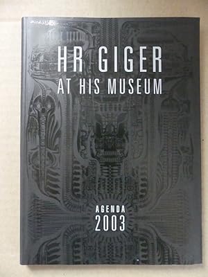 Bild des Verkufers fr HR Giger at His Museum. Agenda 2003. zum Verkauf von Antiquariat Maralt