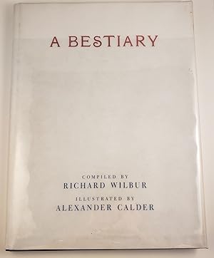 Seller image for A Bestiary for sale by WellRead Books A.B.A.A.
