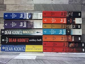 Imagen del vendedor de 12 Matching Dean Koontz Novels (Innocence, Shadowfires, Midnight, a la venta por Archives Books inc.