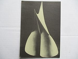 Bild des Verkufers fr Man Ray Mathmatical Objects Still Life Photographs from 1936 Robert Miller 1983 Exhibition invite postcard zum Verkauf von ANARTIST