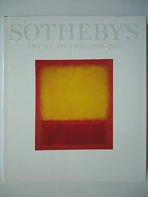 Image du vendeur pour SOTHEBY'S ART AT AUCTION 1999-2000 mis en vente par GfB, the Colchester Bookshop