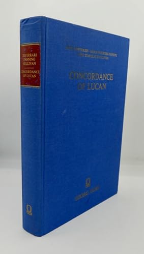 Bild des Verkufers fr A Concordance of Lucan. zum Verkauf von Librairie Le Trait d'Union sarl.