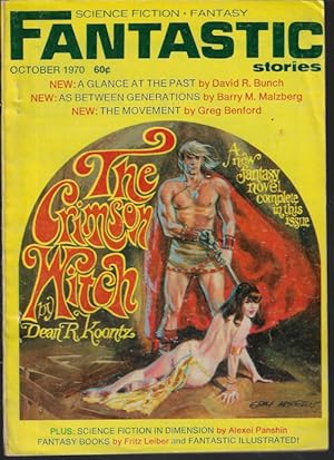 Image du vendeur pour FANTASTIC Stories: October, Oct. 1970 ("The Crimson Witch") mis en vente par Books from the Crypt