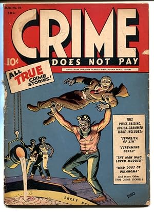 Crime Does Not Pay #32 1944- Mad Dogs of Oklahoma G/VG