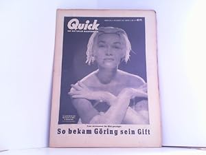 QUICK. Nr. 41 / Oktober 1950. Die aktuelle Illustrierte.