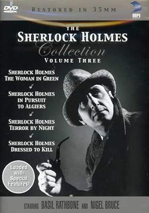Immagine del venditore per Sherlock Holmes Collection Volume 3 -Dressed to Kill - In Pursuit to Algiers - Terror By Night - The Woman in Green. venduto da Antiquariat Buchseite