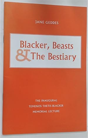 Immagine del venditore per Blacker, Beasts and The Bestiary. venduto da Plurabelle Books Ltd