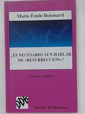 Seller image for Es Necesario an Hablar de Resurrecin? Los Datos Bblicos for sale by Plurabelle Books Ltd