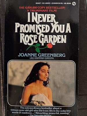 Imagen del vendedor de I Never Promised You a Rose Garden a la venta por The Book House, Inc.  - St. Louis