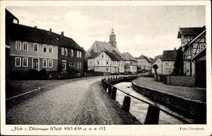 Seller image for Ansichtskarte / Postkarte Floh Seligenthal in Thringen, Straenpartie for sale by akpool GmbH