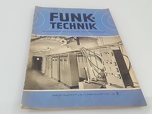 Funk-Technik Fachzeitschrift die Elektro- und Radiowirtschaft