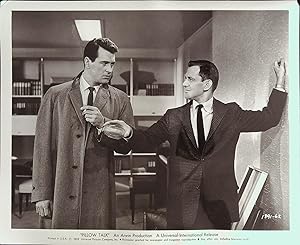 Imagen del vendedor de Pillow Talk 8 X 10 Still 1959 Rock Hudson, Doris Day, Tony Randall a la venta por AcornBooksNH