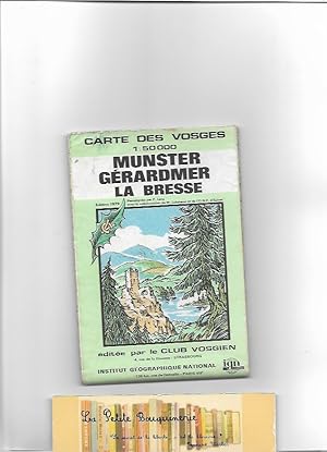 Seller image for Carte des Vosges: Munster, Grardmer, La Bresse for sale by La Petite Bouquinerie