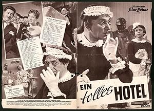 Bild des Verkufers fr Filmprogramm IFB Nr. 3288, Ein tolles Hotel, Theo Lingen, Ruth Stephan, Regie: Hans Wolff zum Verkauf von Bartko-Reher
