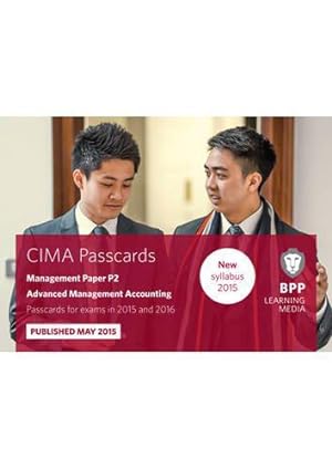 Immagine del venditore per CIMA P2 Advanced Management Accounting: Management paper P2: Passcards venduto da WeBuyBooks